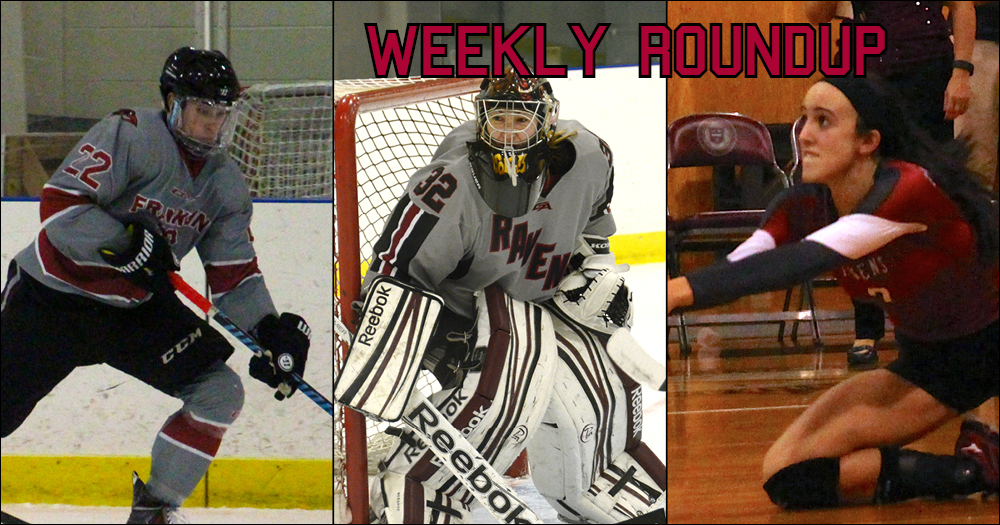 Weekly Roundup: Leidhold NE-10 Rookie of the Week, Ravens Put Two Others on Weekly Honor Rolls