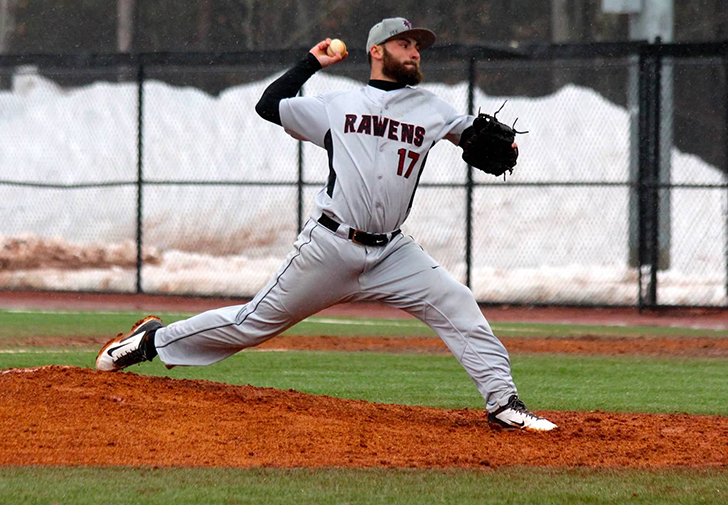 Gleason, Willey Combine for Two-Hitter, Razzino Drives in Two, No. 25 Baseball Downs No. 20 SNHU, 4-1