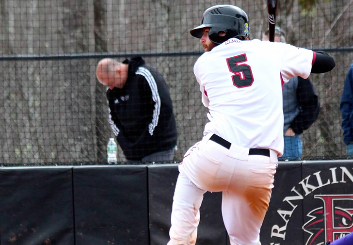 O’Herron Has Three-Hit Day, O’Rourke Strong Out of Bullpen as No. 21 Baseball Lays Claim to Share of Northeast Division Title with 7-3 Win Over Bentley