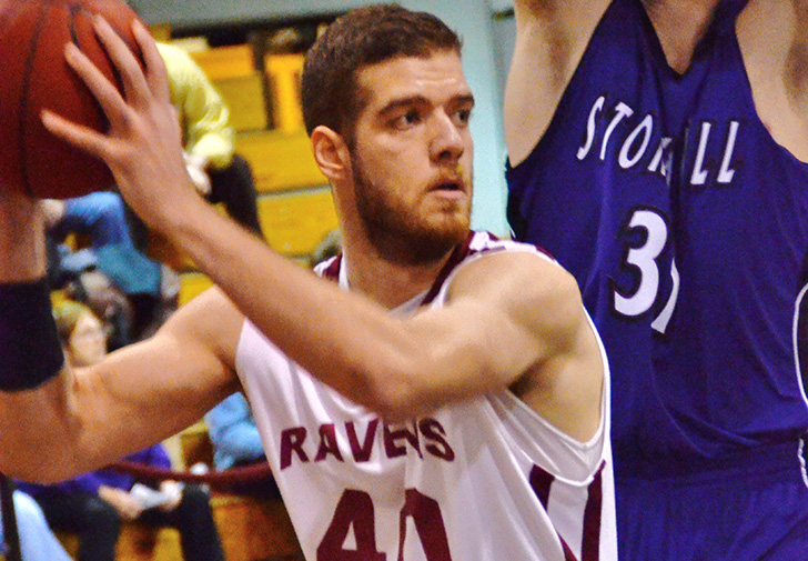 Men's Basketball Reaches 20-Win Plateau for Third-Straight Season in 77-69 Win over Merrimack