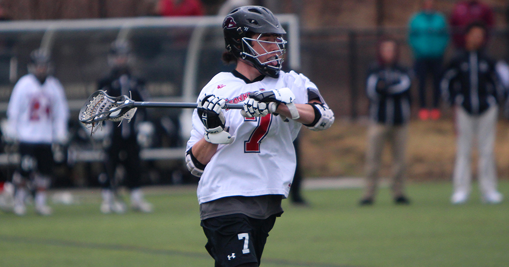 Men’s Lacrosse Holds on for 11-9 Win over Assumption