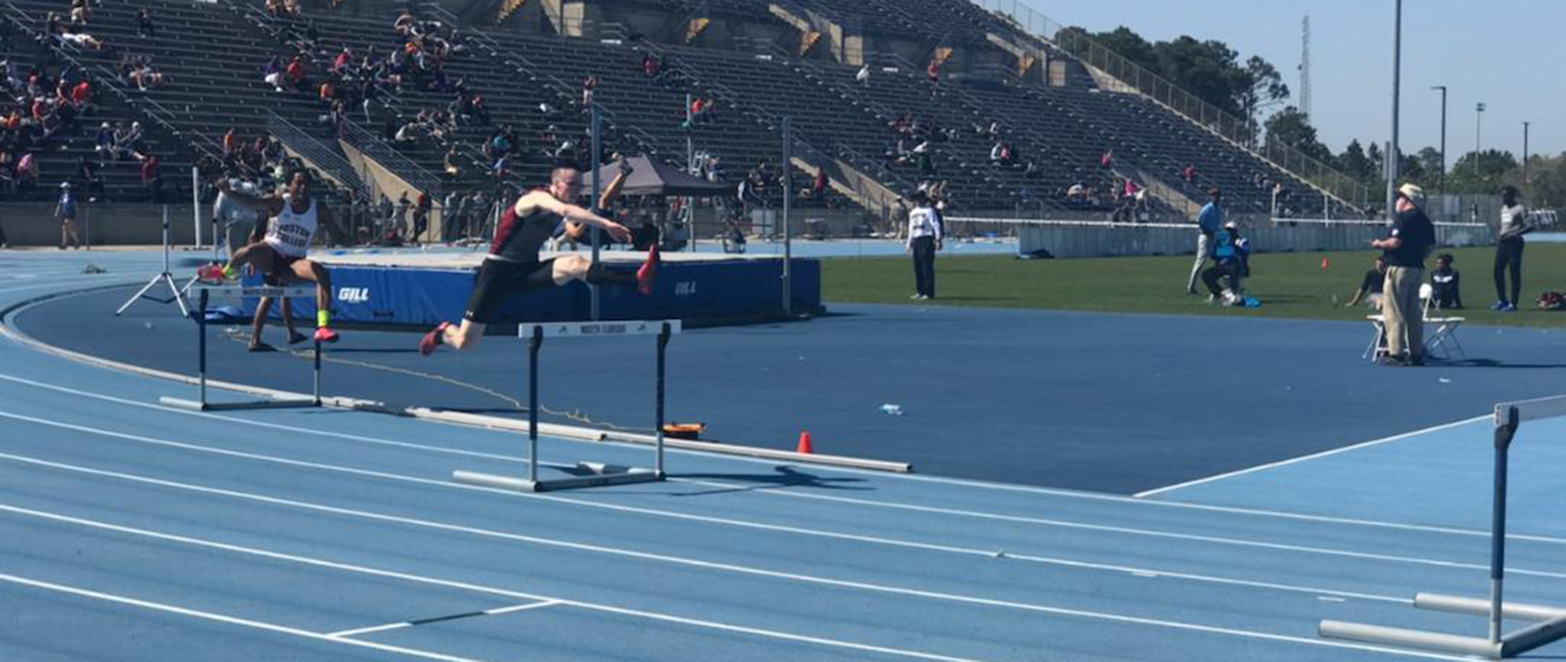 Guay Highlights First Day at NEICAAA Championships for Men’s Track & Field
