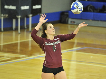 Volleyball Falls to Merrimack, 3-0