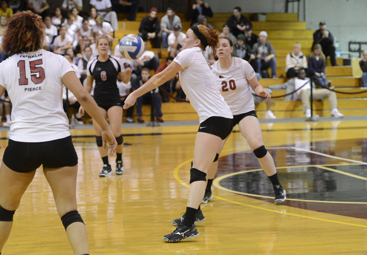 Volleyball Outlasted by Pace, 3-2, in Northeast-10 Championship Quarterfinal