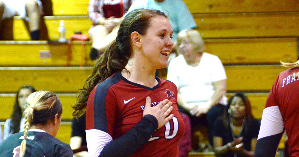 Swiderski earns national “Dig Pink” honors for off-court contributions