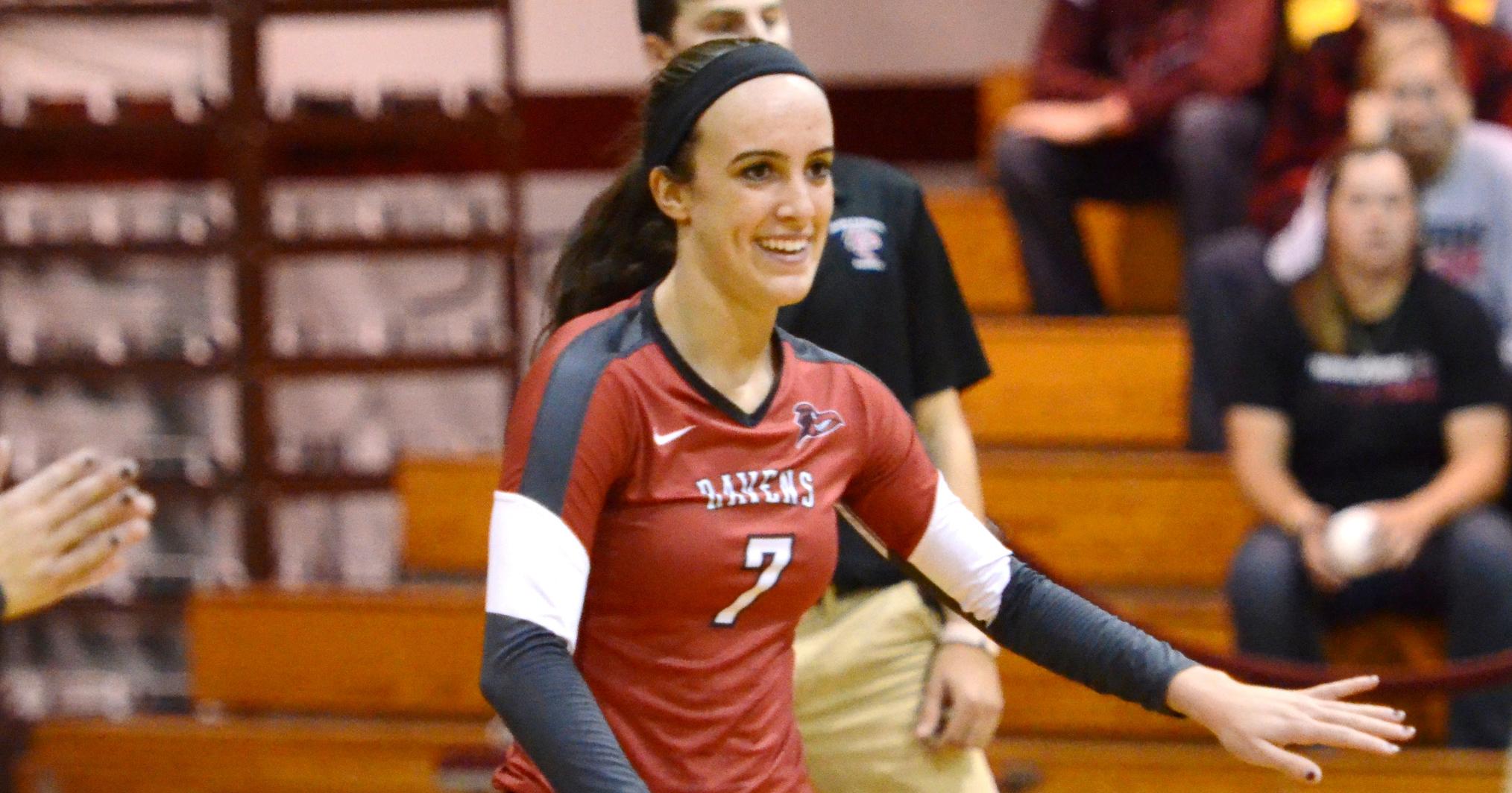 Leidhold named Northeast-10 Rookie of the Year, Volleyball places four with All-Conference Honors
