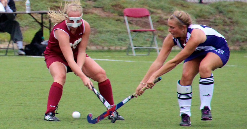 Kelly Corner Strike Lifts Field Hockey Over Bentley, 2-1