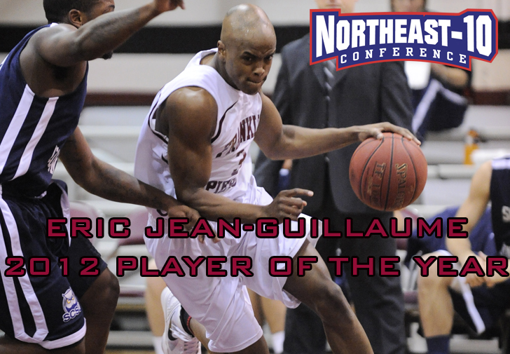 Eric Jean-Guillaume Named NE-10 Player of the Year; David Chadbourne Coach of the Year