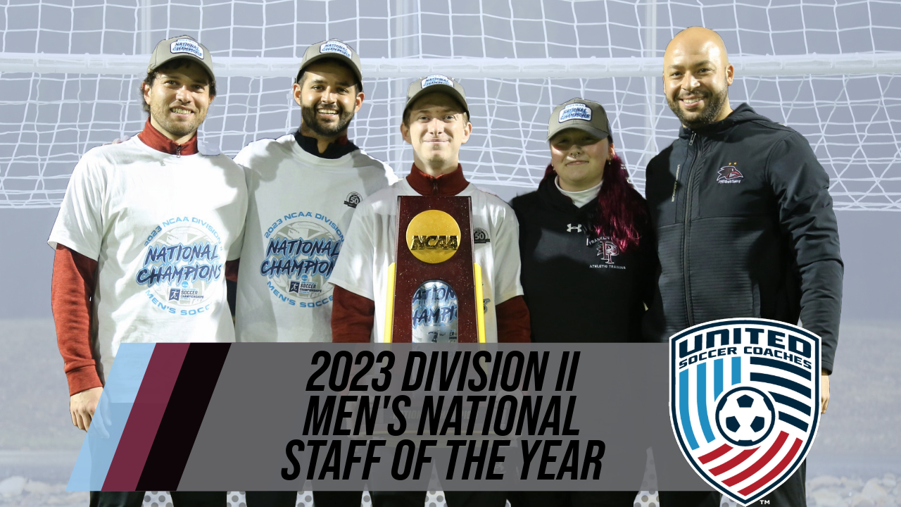 Men's Soccer: Brent and Company Named United Soccer Coaches NCAA DII National Staff of the Year