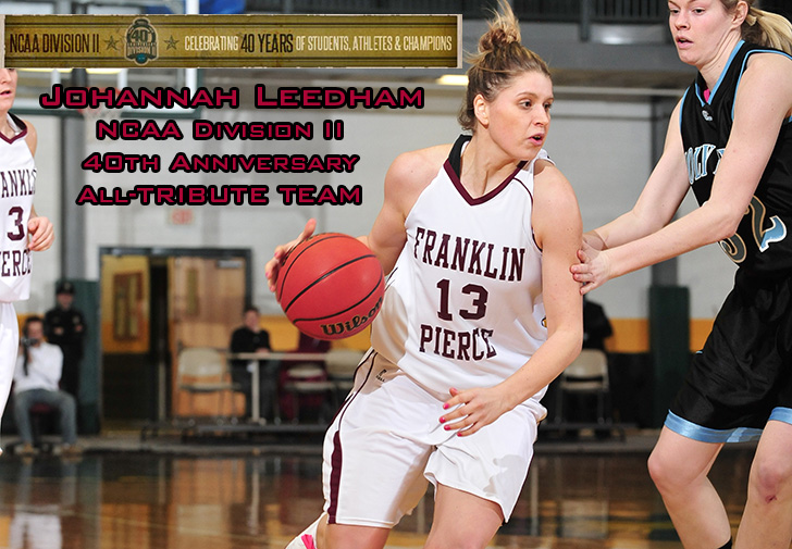Former Women's Basketball Standout Johannah Leedham Named to NCAA Division II 40th Anniversary All-Tribute Team