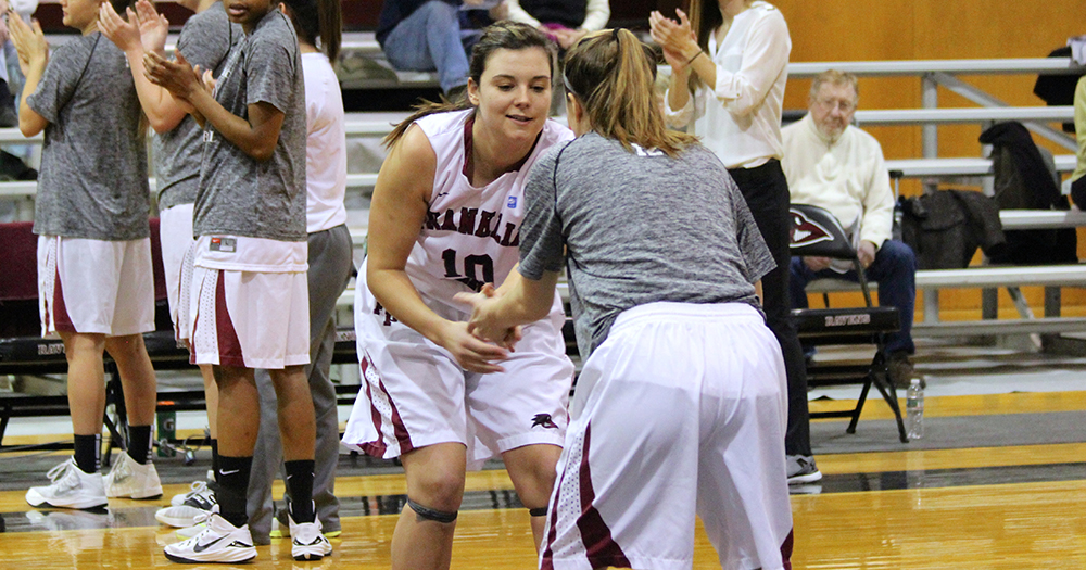 Women’s Basketball Upsets Division Leader by Sailing Past Bentley, 87-76