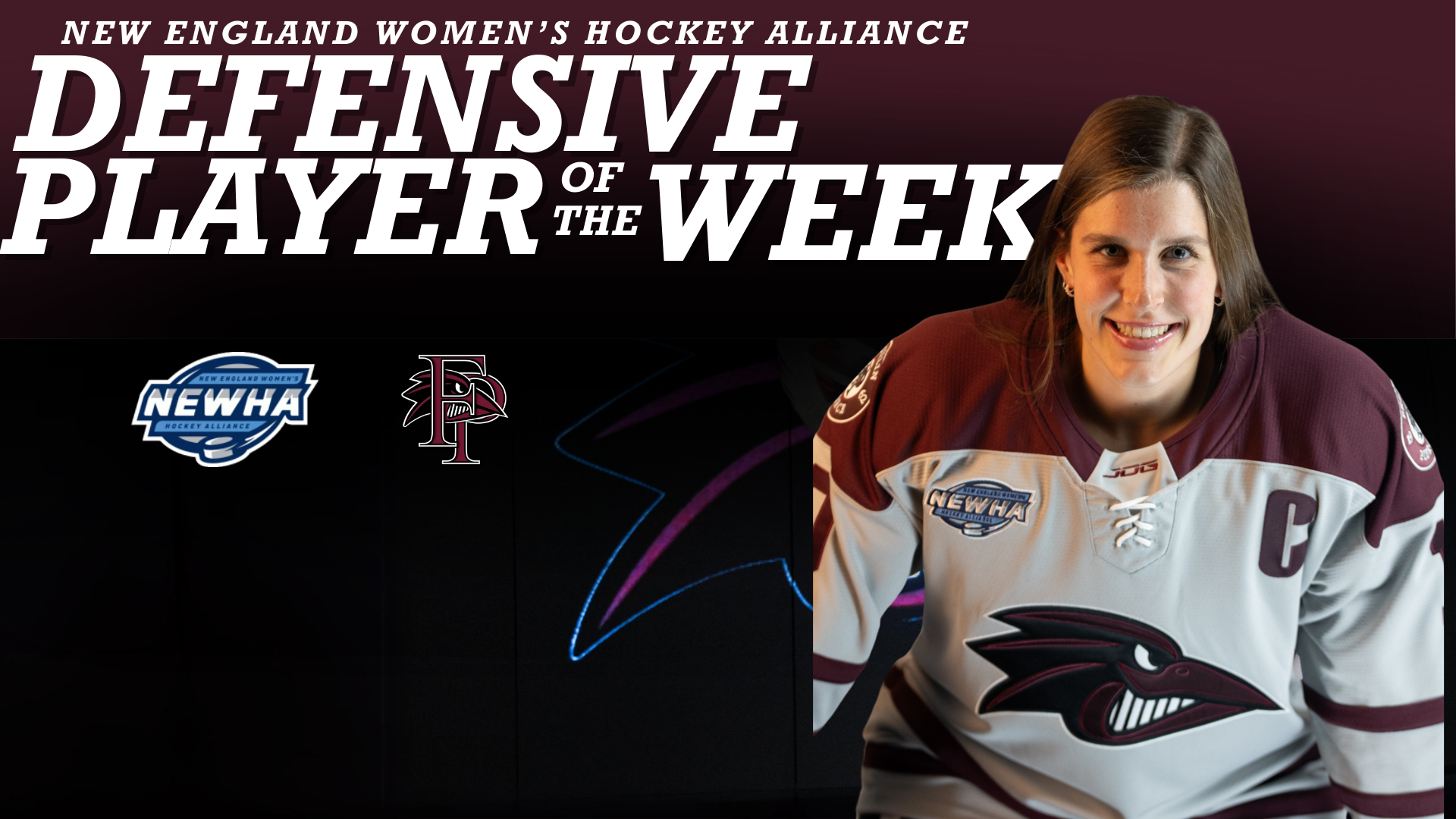 Julia Stevens Named NEWHA Defensive Player of the Week