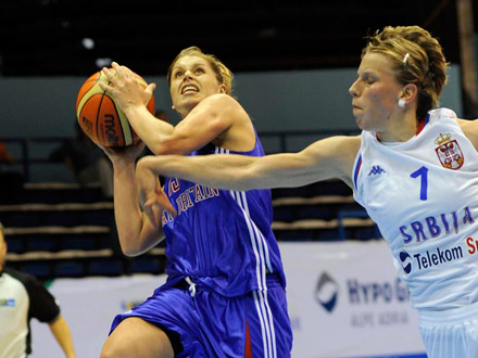 Johannah Leedham & British National Team Preparing for 2010 Euro Basketball Qualifiers: Watch Video