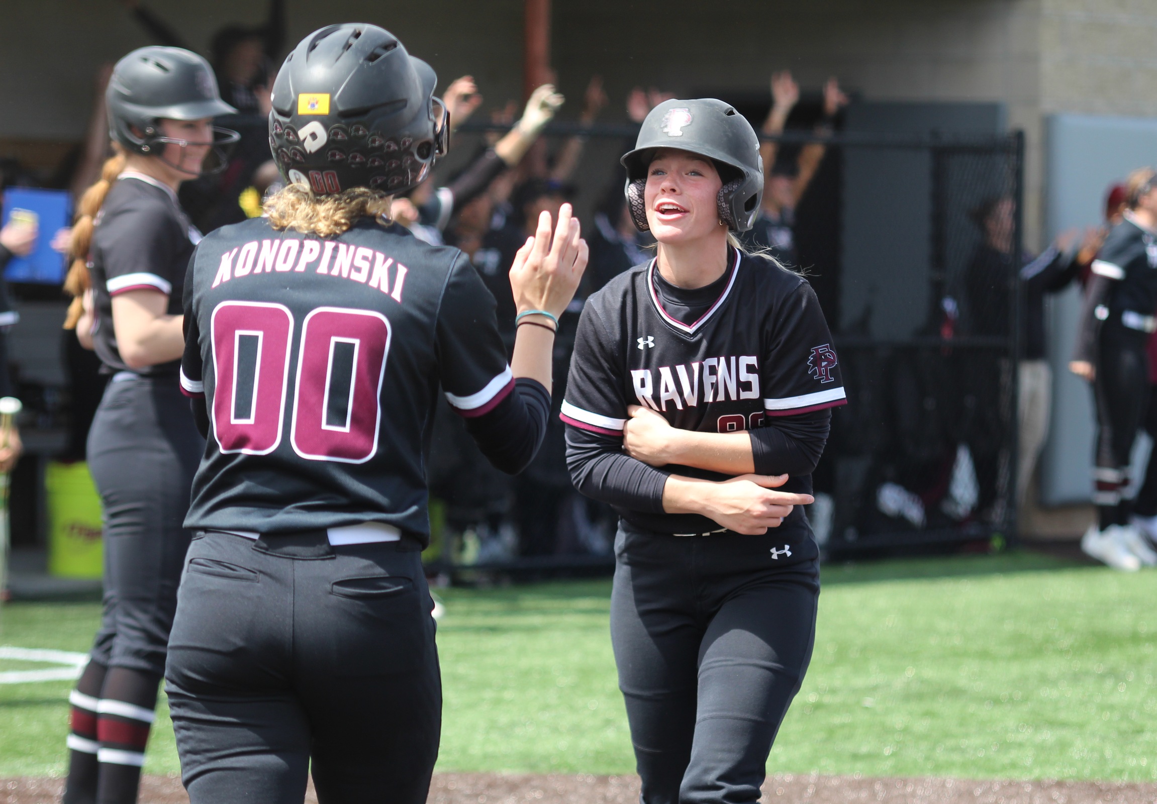 Softball Bounces Back With Closing Game Shellacking to Earn Split at Stonehill
